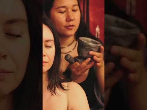 Korean Mint Mortar and Pestle ASMR #asmr #asmrvideo #asmrmassage #asmrrealperson #asmrsleep