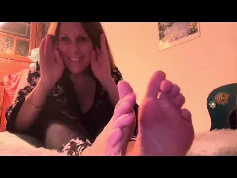 ASMR bare feet sitcom review relax chat