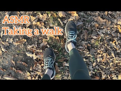 ASMR 🌙 Take a walk with me - Foot steps (no talking)