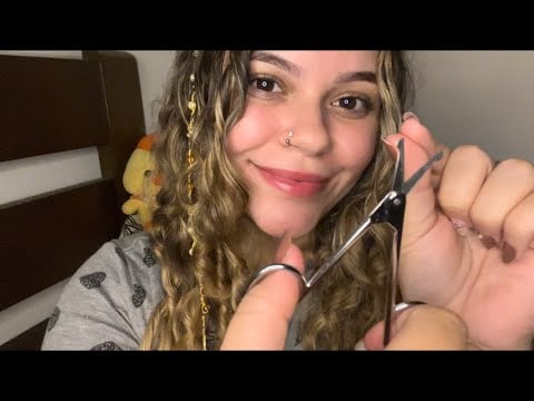ASMR caseirinho tirando sua energia negativa RÁPIDO em menos de 3 minutos ✨