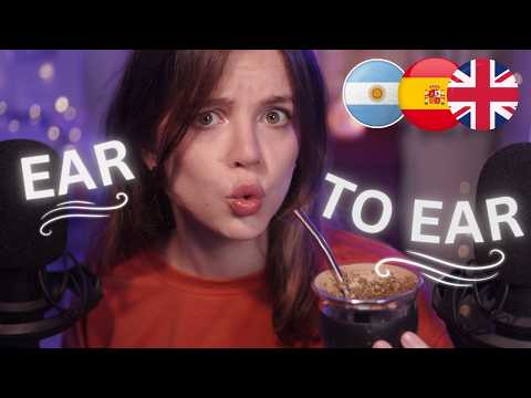 SHOCKING DIFFERENCES! Spanish & English ASMR Ear To Ear Whispers