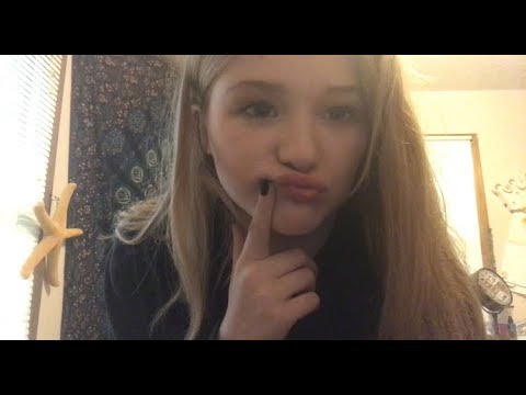 ASMR lip scrub sounds 💕| tapping | whispering