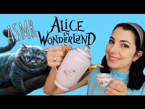 ASMR: Roleplay Alice no país das maravilhas (Vídeo para RELAXAR e dar soninho) PORTUGUÊS