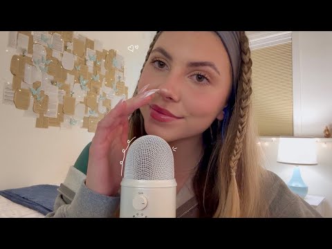 ASMR Whisper Ramble (w/ mic scratching)