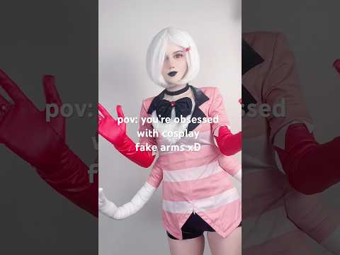 Angel Dust!! #cosplay #cosplayer #angeldust #hazbinhotelseason2 #hazbinhotel