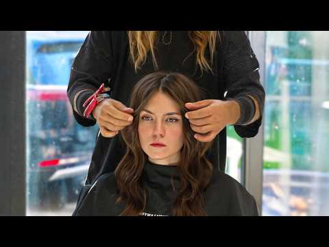 (ASMR) I Didn’t Expect This Result 😳 | Haircut by Russian Pro Stylist