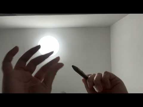 ASMR | Fast Cranial Nerve Exam (camera tapping, sharp or dull)
