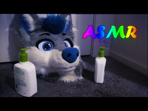 Lotioning Your Ears | Furry ASMR