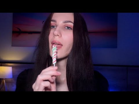ASMR Lollipop Sounds 🍭 Close-Up Mouth Sounds & Intense Tingles
