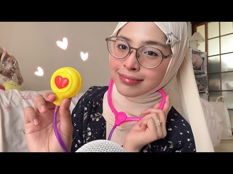 ASMR ♡ MEDICAL CHECK-UP (VISUAL TRIGGERS, FOLLOW MY INSTRUCTIONS IN MALAY)