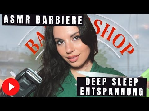 ASMR Barbiere-Termin: Entspanntes Haarewaschen & Kopfmassage (Für Deep Sleep)