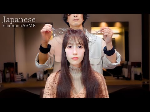 ASMR 眠気を誘う。マッサージ&ロングヘアの音/good sleep asmr massage