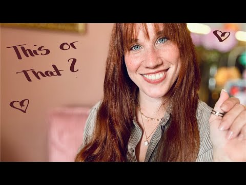 This or That? 🥰 | My Answers Too | German ASMR 