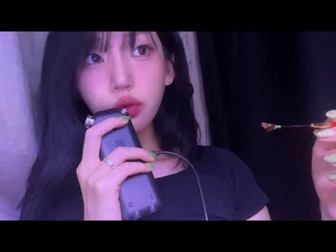 오랜만에 돌아온 귀청소 | 나무, 솜털 귀이개… | tascam ASMR