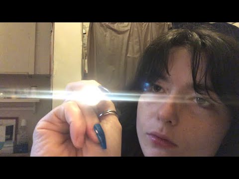 ASMR ~ quickest non realistic eye exam