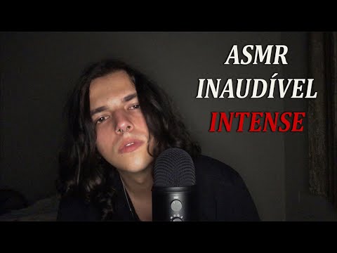 ASMR INAUDÍVEL SUPER SENSÍVEL E INTENSO / INAUDIBLE INTENSE (FUNDO NOVO)