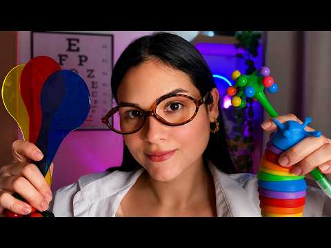 ASMR Exame das Cores | ROLEPLAY MÉDICO🎨