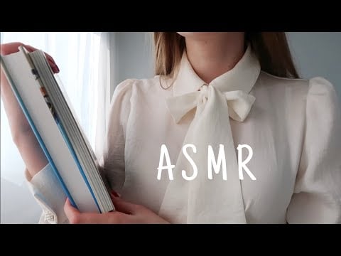 ASMR höpöttelyä ja kirjasuosituksia eri kielillä - ASMR In Different Languages Book recommendations