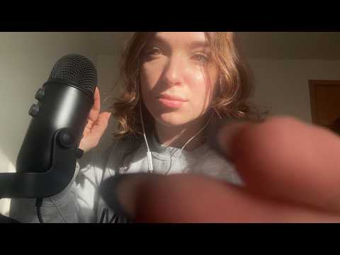 ASMR to Wind Down (hand sounds, bare mic scratching, etc.)