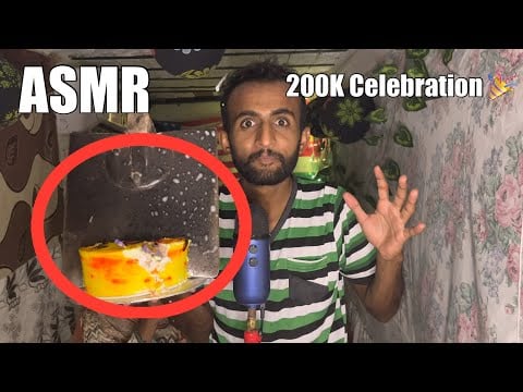 ASMR 200K Subscribers Celebration 🥳