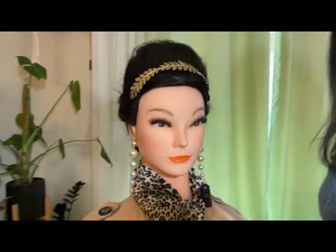 Bouffant 50s Hairstyle | ASMR | Perfectionist ~ Hair Fixing - Adjustment ~ Finishing Touches