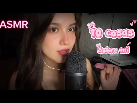 ASMR | 10 cosas sobre mi ✨❤️ | conóceme mejor jiji❤️