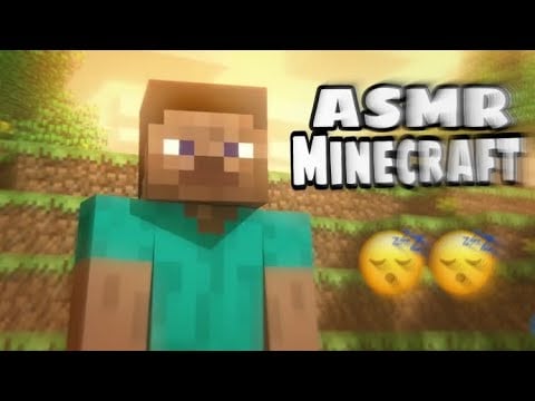 ASMR FRANÇAIS MINECRAFT CHUCHOTEMENTS ET BRUITS DE BOUCHES TRES PROCHE DU MICRO (aventure survie #1)