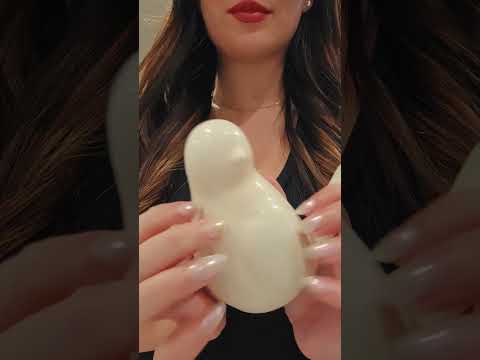 ASMR Tapping Ceramic Bird Decor #asmr #relax #asmrsounds #triggersforsleep #triggertime