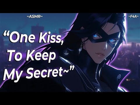 Vigilante Pins You to the Wall After You See Her Face!🌙 | Romantic Kiss~ | ASMR Roleplay | F4A