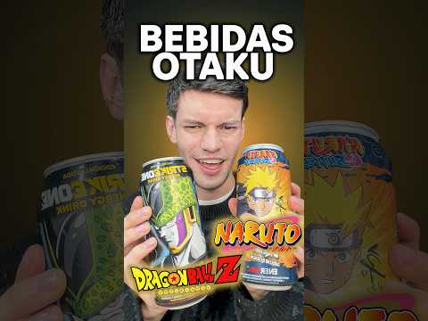 PROBANDO BEBIDAS DE NARUTO VS DRAGON BALL Z BEBIDAS OTAKU #asmr #shorts #asmrsounds #comedia