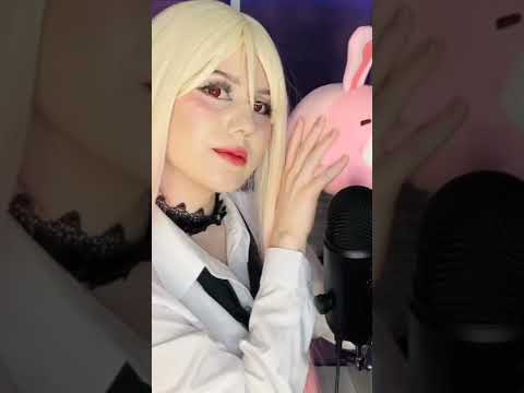 🌙 ASMR anime cosplay Marin Kitagawa 💗 relaxing video (full on my channel)