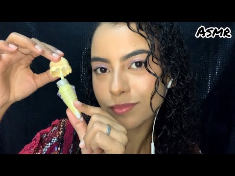 ASMR| GLOSS, SONS DE BOCA E CHUVA 🌧️. A COMBINAÇÃO QUE TE FARÁ DORMIR 😴