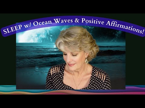 Fall Asleep With Sounds of the Ocean & Positive Affirmations!
