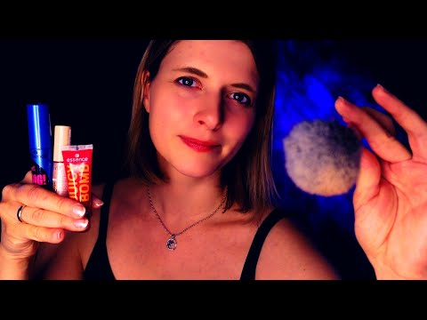 ASMR Ich schminke dich auf der Party💄🍸Lofi Musik, Whispered I MakeUp Roleplay (deutsch)