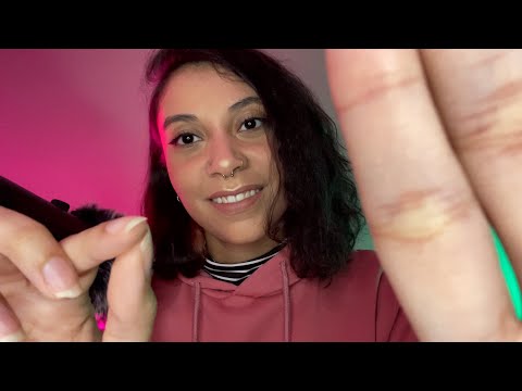 ASMR Positive Affirmations & Plucking Away Negativity