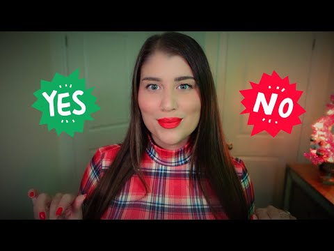 ASMR | Asking You 50 “Yes or No” Christmas Questions