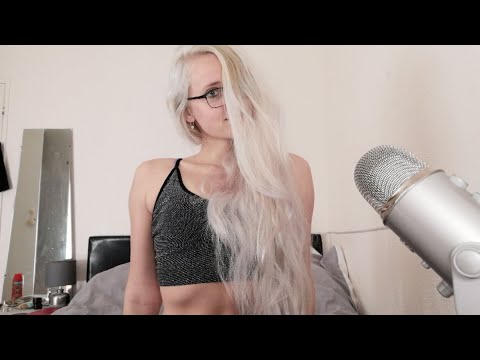 ASMR Relaxing Long Hair Brushing and Brushing Sounds