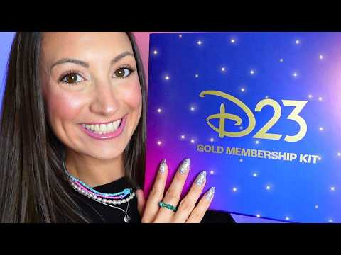ASMR Unboxing D23's Gold Member *Premium* Box (2026)