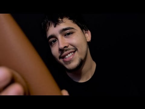 Tapping & scratching ASMR in Dark Room (Up Close)
