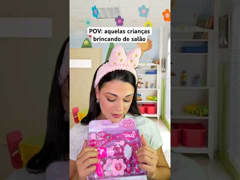 POV: aquelas crianças brincando de salão #asmr #humor #shorts #comedia