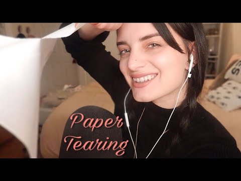 ASMR| Relaxing Paper Tearing & Crinkling