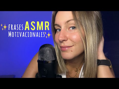 ASMR - Empieza Septiembre con Buenas Vibras✨Frases Motivacionales✨