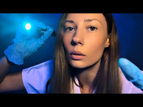 ASMR Cranial Nerve Exam 👩🏼‍⚕️ Relaxing Medical Roleplay for Relaxation and Sleep 💤 
