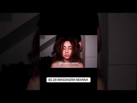 ASMR MASSAGEM INDIANA #asmr #relax #massag