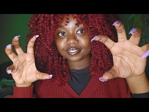 ASMR scratching your itch out (with long nails 💅🏾)