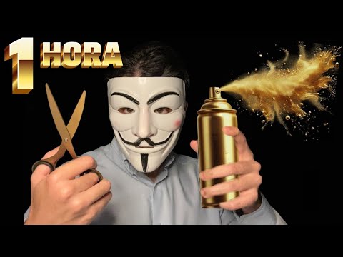 ASMR 1 HORA de Peluquería✂️
