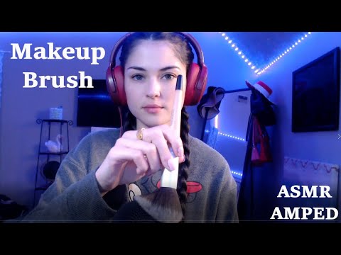 ASMR [Makeup Brushing Mic for Sleep] | No Talking