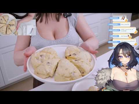 IRL COOKING 🧡 Bunny Bakes Scones