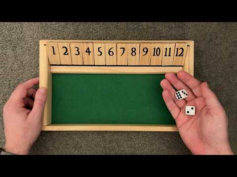 ASMR SHUT THE BOX (1h+)