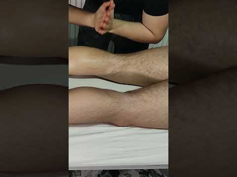 A VERY RELAXING INTERVENTION FOR THE HAMSTER MUSCLE #satisfying #relaxing #asmr #shorts #massage
